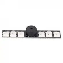 Wott WS2812B светодиодный& 5 V активный зуммер 6 xRGB чипы Светодиодный индикатор для Matek NAZE32 Skyline32 полета Управление