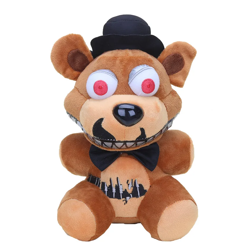 Five Nights At Freddy's FNAF мягкие игрушки кошмар Foxy Mangle Весенняя ловушка Бонни Фантом Фредди Fazbear's Pizzeria Simulator подарок