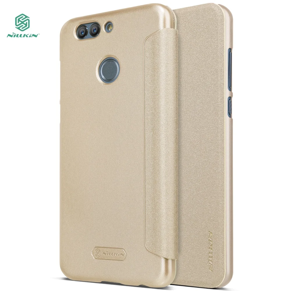 Для Huawei Nova 2 Plus чехлы для телефонов Nillkin блестящий чехол телефона защитный флип