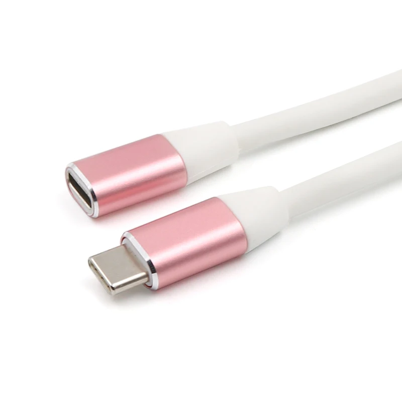 

New 1M USB C Extension Cable Type C Extender Cord USB-C Thunderbolt 3 for MacBook Pro Nintend Switch USB 3.1 USB Extension Cable