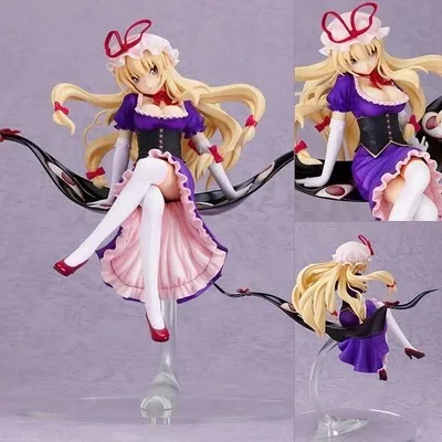 

Touhou Project Yakumo Yukari Sexy PVC Action Figure Collectible Model Toy 22CM