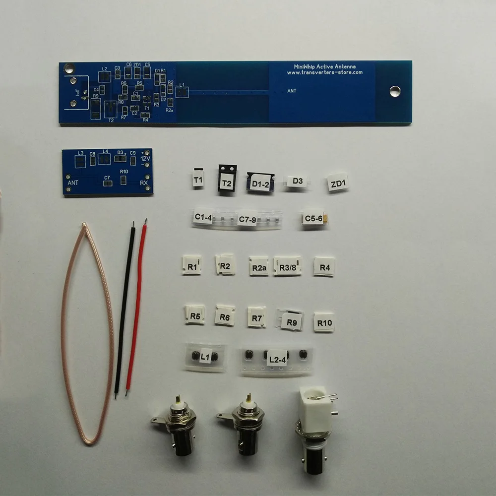 

DIY kit MiniWhip Active Antenna HF LF VLF Mini Ship Shortwave Sdr RX Receiving