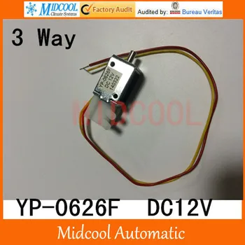 

Mini solenoid valve1/4",plastic micro valve 3 way YP-0626F port 2mm DC12V