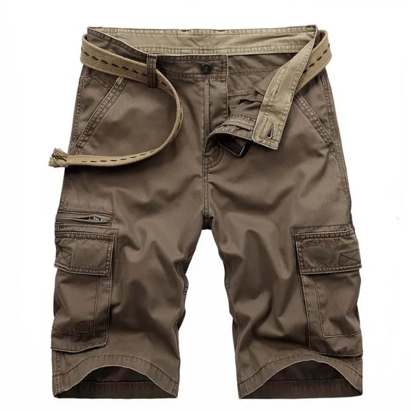 AFS ZDJP Summer Knee length Shorts Men Beach Leisure Shorts Mens CARGO ...