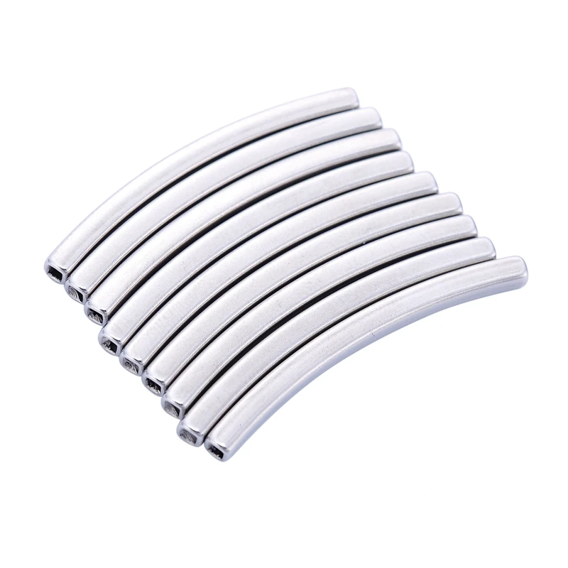 Buy LASPERAL 10PCs Stainless Steel Bending Hollow Tube Connectors DIY Conectors
