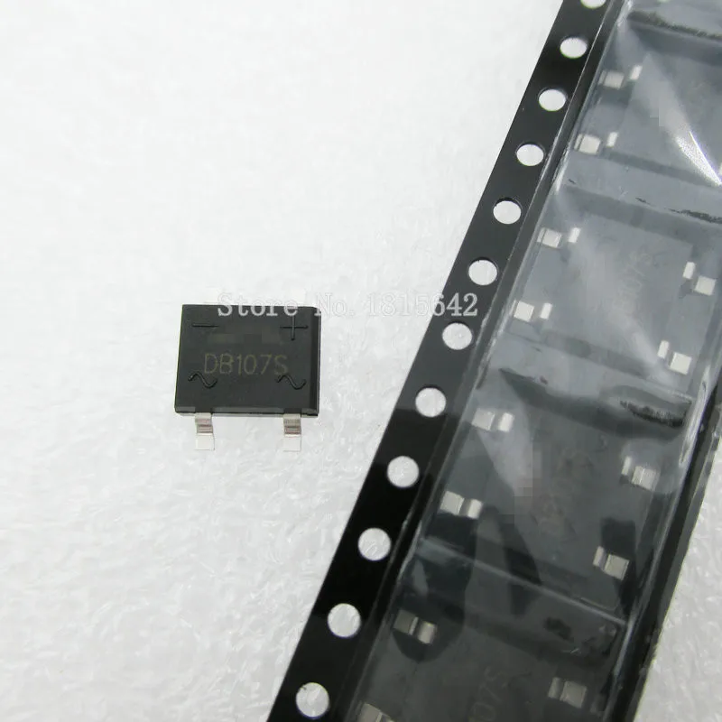 20 шт./лот DB107 DB107S 1A 1000V однофазный диодный выпрямительный мост SMD | Электронные