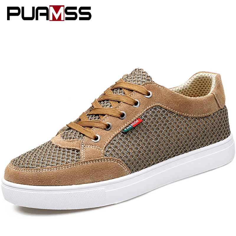 

2018 Summer New Men Casual Shoes Breathable Increase British Style Fashion Shoes Male Brown Leisure Party Shoes Shoes Man