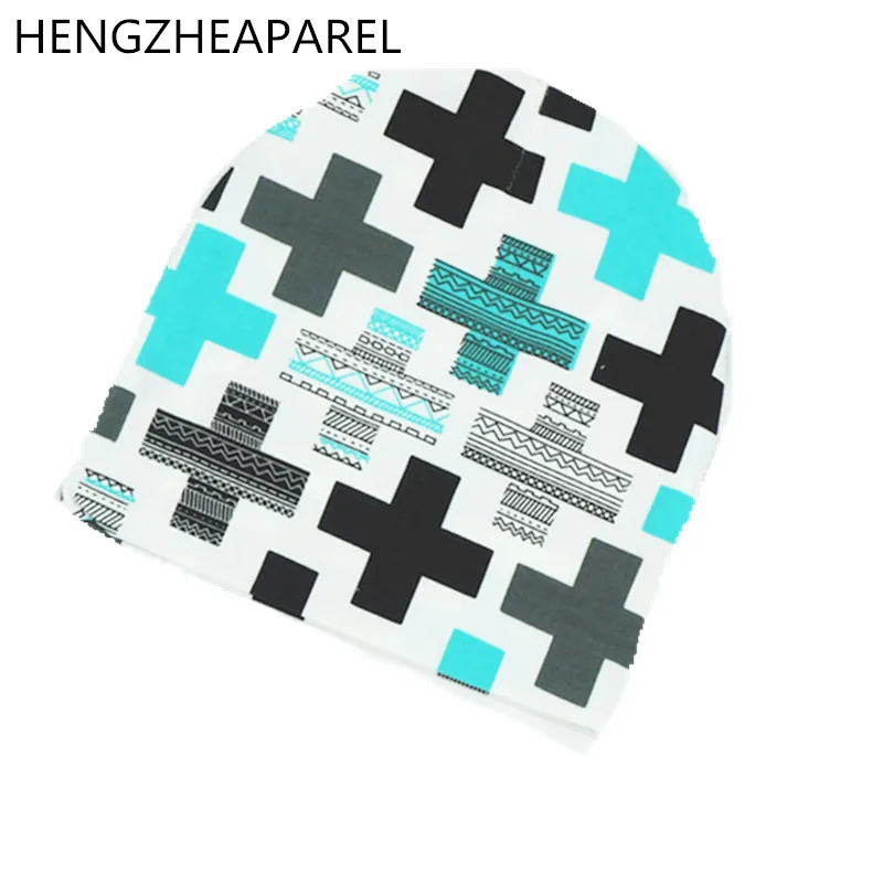 2017NEW ARRIVAL cross pearl cat shark fruits cartoon cotton Baby Hats SPRING Children Cotton Beanies Baby Boys Girls Kids Cap 