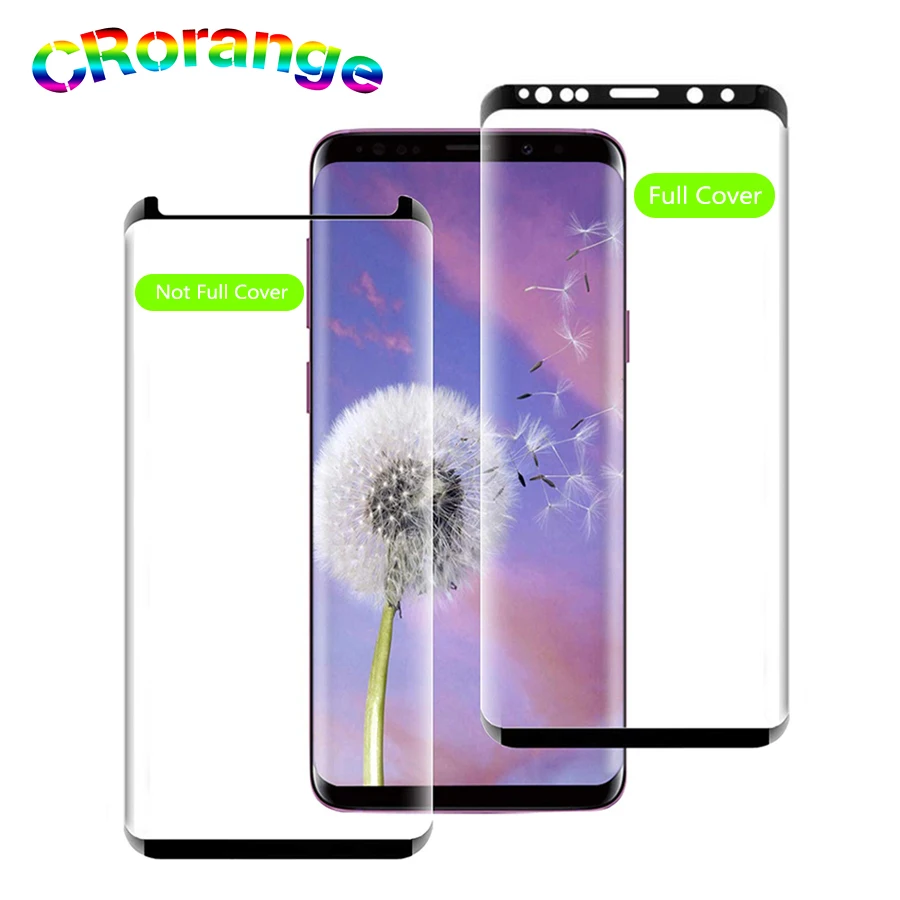 Защитное стекло с полным покрытием экрана для Samsung S8 S9 Plus S7 Edge S10 Note 9 note 8|Защитные