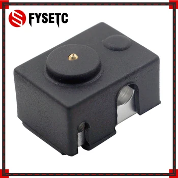 

1pc Updating PT100 Block Silicone Black Sock Kit For E3D DIY V6 Hotend Prusa i3 MK3 Ultimaker 3D Printer Heated Block
