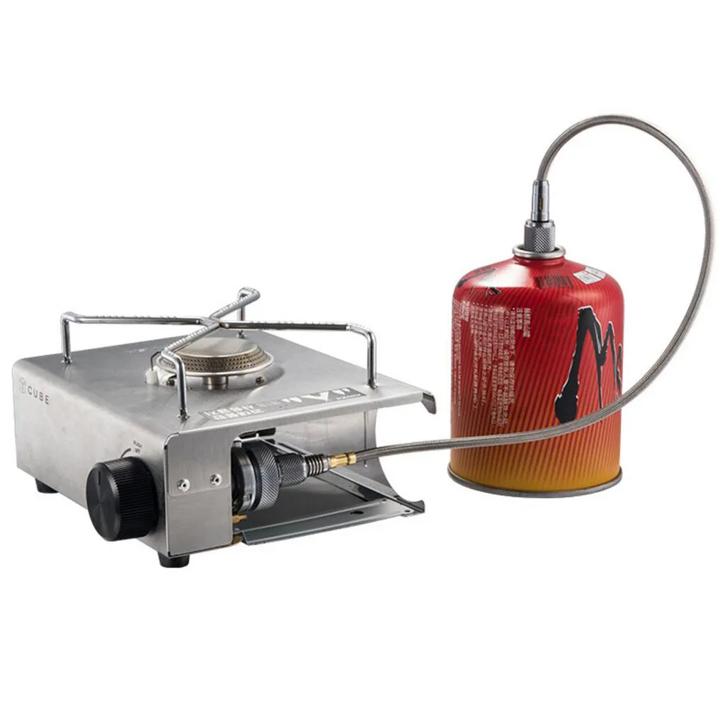 

Perfeclan Outdoor Cooking Camping Gas Stove Propane Cylinder Refill Adapter Burner Hose Pipe No Rust