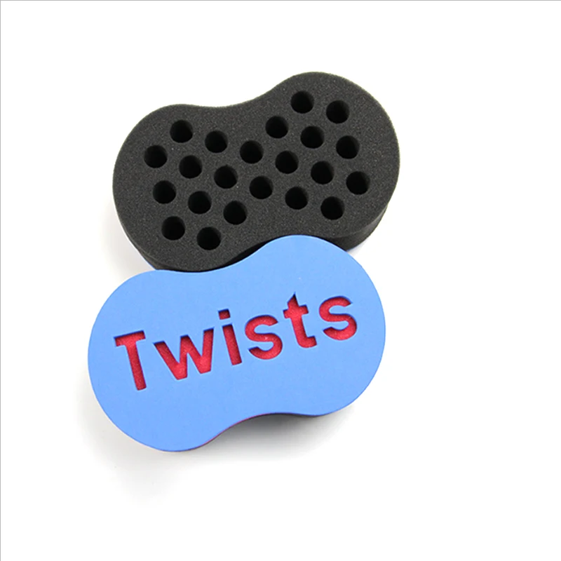 

2 pieces/lot Magic Hair Twist Sponge Dreads Twisting Locks Dreadlocks Curl Brush Sponge Hair curl sponge brush