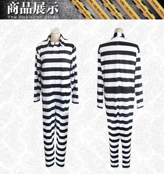 

New Popular Anime Kangoku Gakuen(Prison School) Cosplay Fujino kiyoshi Halloween Revert Man Leotard jumpsuits