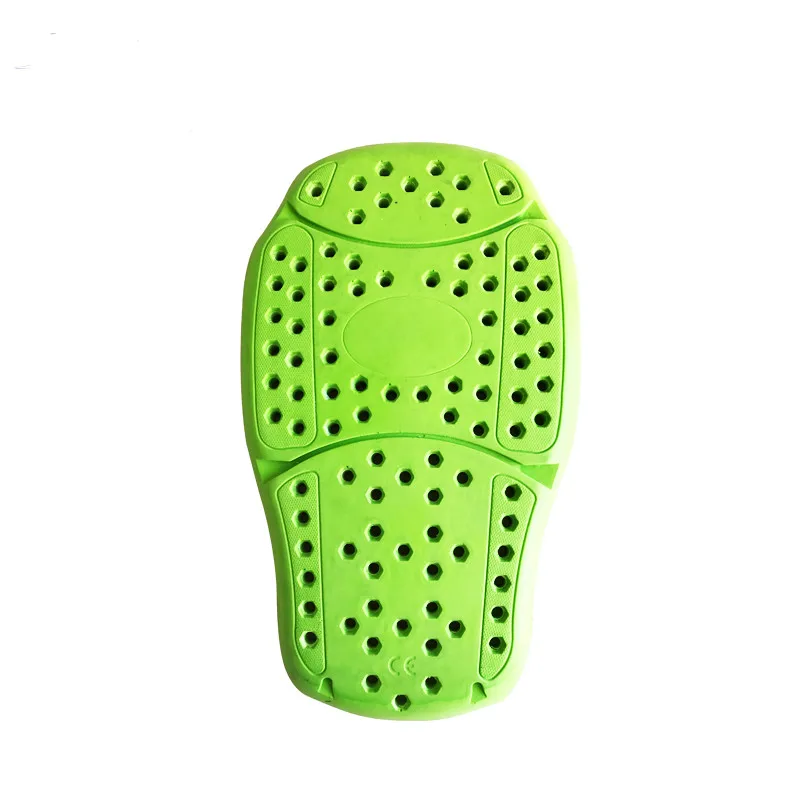 

Level 2 Newest Motorcycle Backpad CE Safe Back Protector Green color Motorcycle Accessories with shoulder elbow knee pads
