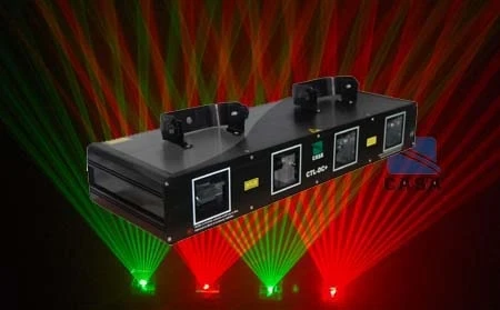 

New 4 lens DMX512 Auto  RG professional stage lighting