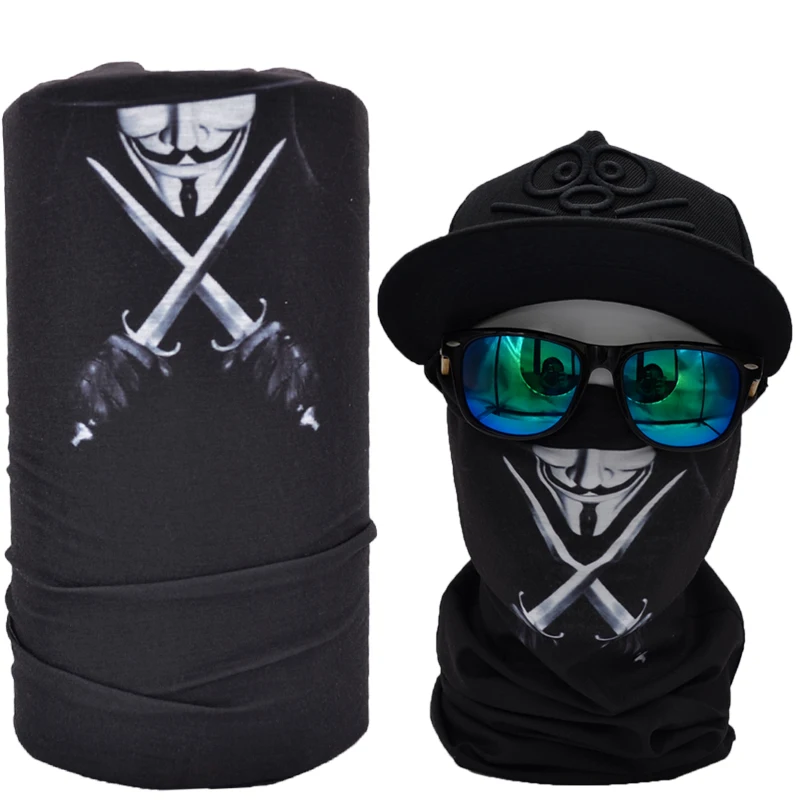 Seamless Casual Headwear Bandana, Headband, Neck Gaiter, Balaclavain