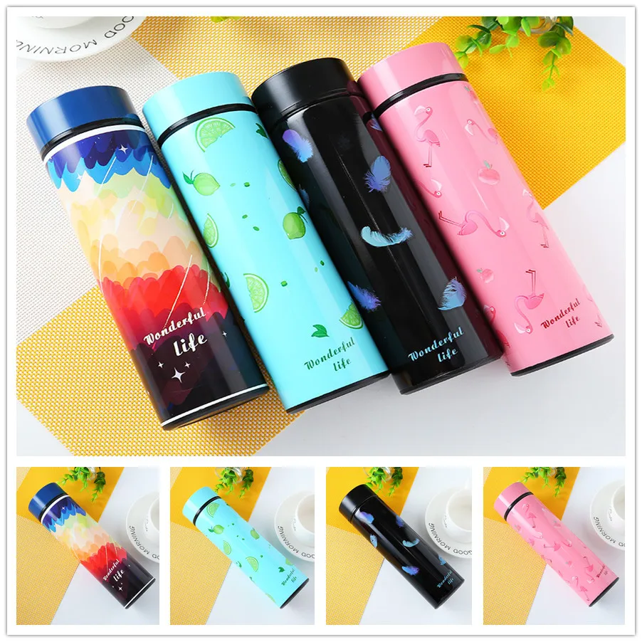 

Double Wall 304 Stainless Steel Thermos Thermals Cup Bpa-free Insulated Vacuum Flasks Tea Infuser Bottle