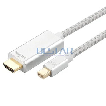 

2018 NEW Mini Displayport DP to HDMI Cable Adapter 1080P Mini DP male to HDMI male Converter Cable hdmi mini display port 2M