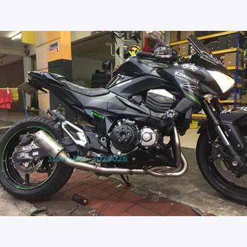 

Inlet 51mm 61mm Universal Exhaust For Most Motorcycle Modified Muffler Escape Pipe Laser Sticker S1000RR ZX10R Ninja YZF CBR