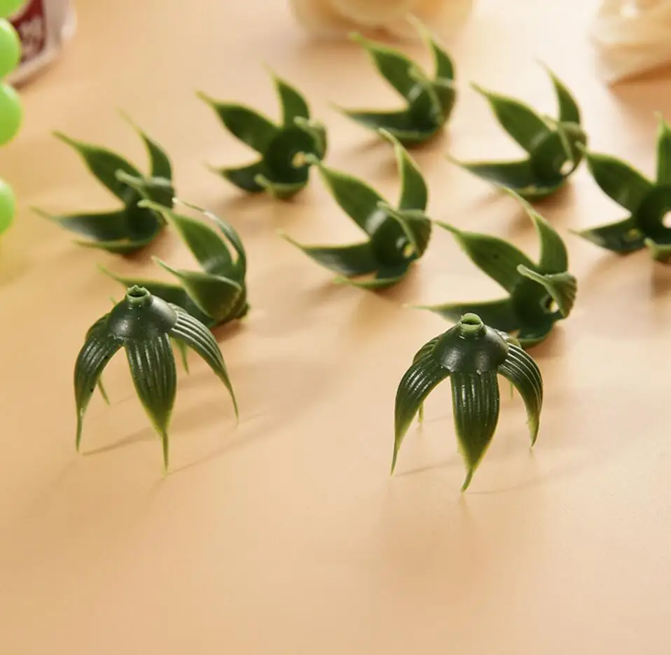 EXCEART 50pcs Artificial Flower Calyxes Green Stocking Flowers Rose Receptacle Soap Flowers DIY Material EXCEART 50pcs Artificial Flower Calyxes Green Stocking Flowers Rose Receptacle Soap Flowers DIY Material