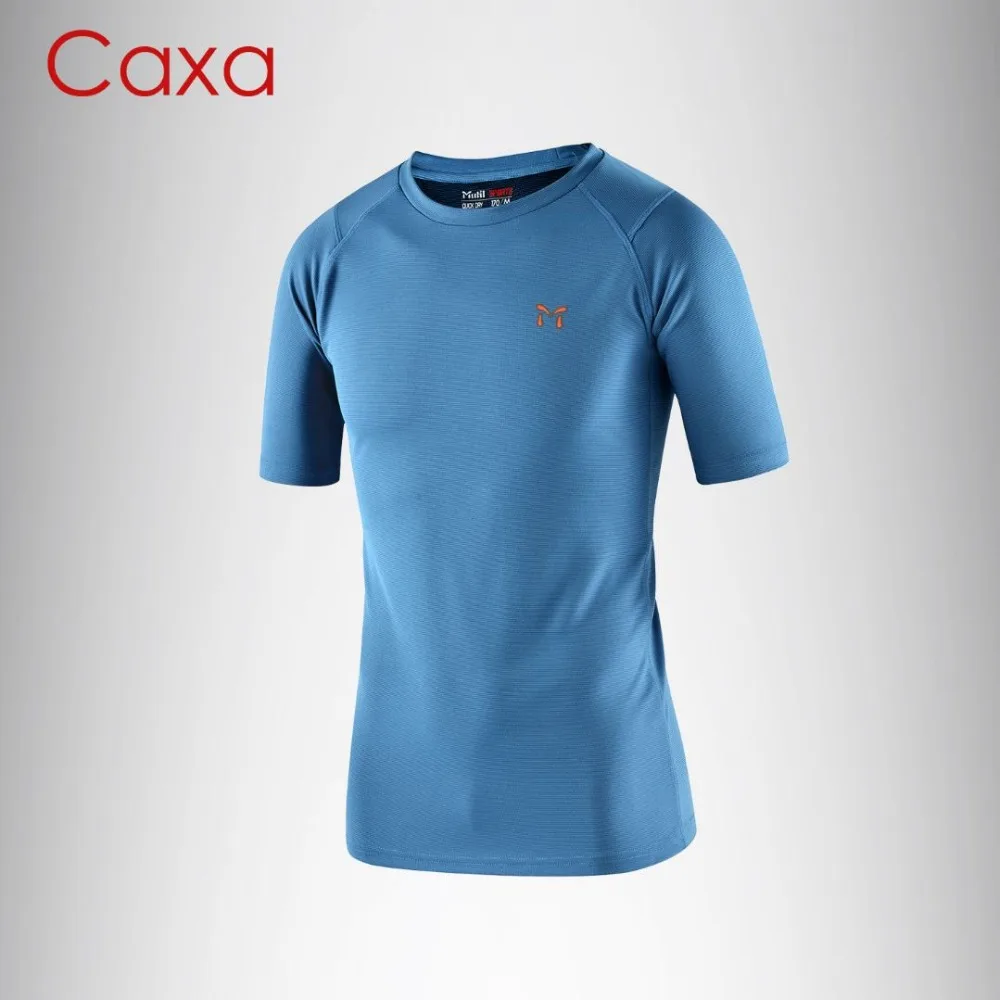Caxa Мужская быстросохнущая Спортивная футболка, светильник, мягкая футболка для альпинизма, баскетбольная уличная спортивная футболка для бега, футболка для спортзала, фитнеса