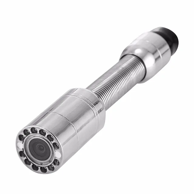 23mm stainless steel camera head waterproof cctv camera for sewer pipe