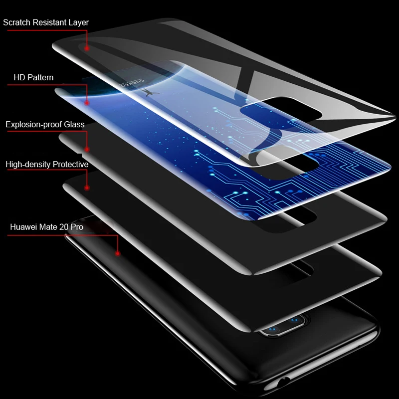 Для huawei P30 Pro mate 30 5G 20 Pro Чехол 6D изогнутый чехол из закаленного стекла для телефона чехол для huawei P 30 mate 30 Чехол Funda Caphina