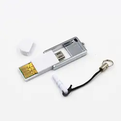 Amzdeal высокое Скорость флэш-памяти OTG адаптер Полезная Micro USB2.0 ноутбук Mini Card Reader для телефона компьютер Портативный