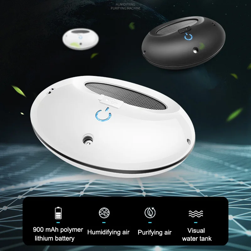 

Hot New Multifunction Car Air Purifier Set USB Rechargeable Solar Power Auto Aroma Essential Oil Diffuser HY99 JY31