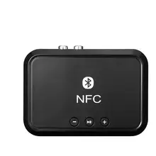 NFC Беспроводной Bluetooth 4,1 аудио приемник портативный Bluetooth адаптер с поддержкой NFC 3,5 мм RCA стерео музыка звук ТВ автомобильный динамик