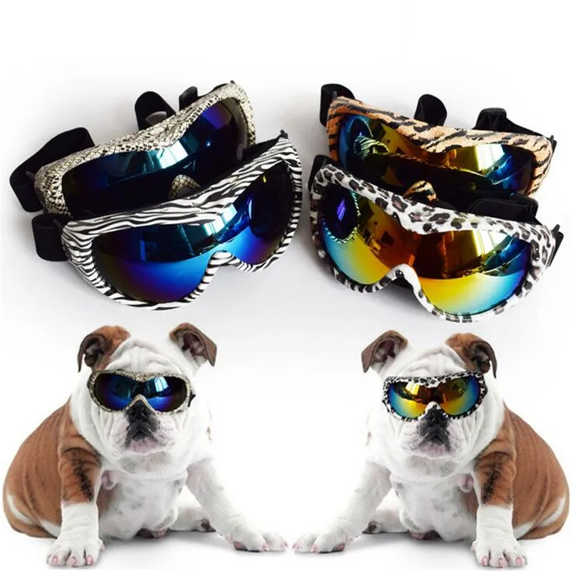 

Luxury Dog Ski Goggles Big Large Pet Ski Glasses UV400 Ultraviolet-proof Double PC Lenses Sunglasses Antifogging Eyewear For Pet