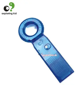 

Candice guo plastic toy exploring kid creat science scientific experiment funny game model Metal detector Probe birthday gift