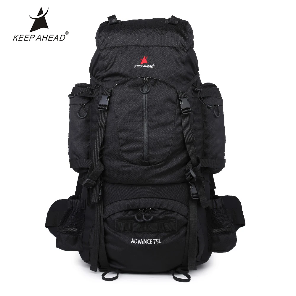 75L большой ёмкость кемпинг рюкзаки хорошая вентиляция рюкзаки с износостойкостью и комфортом внутренний рамки Softback