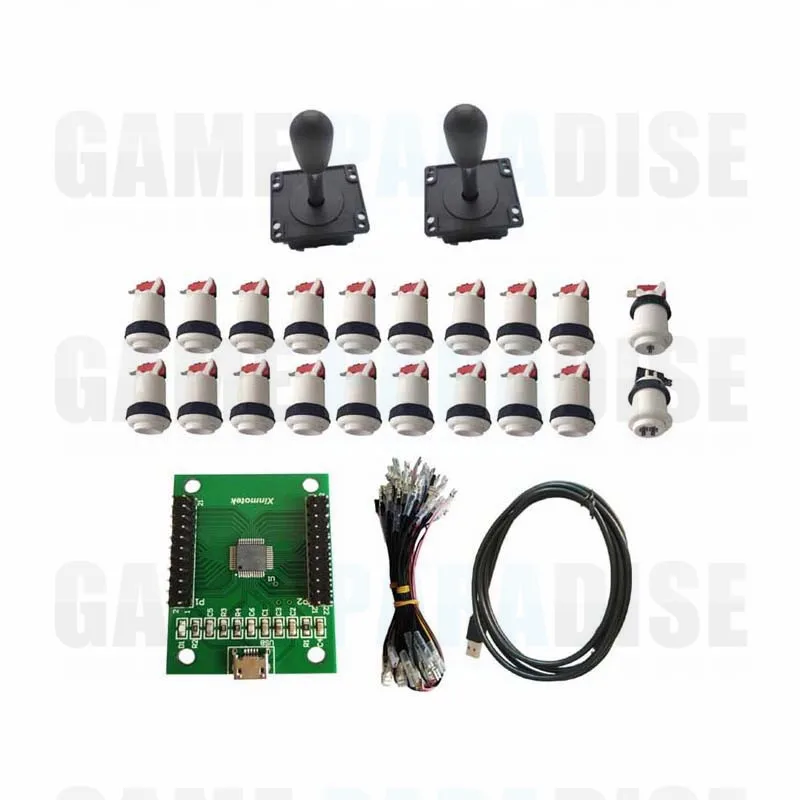 2 player usb encoder kit wih joysticks and buttons 2