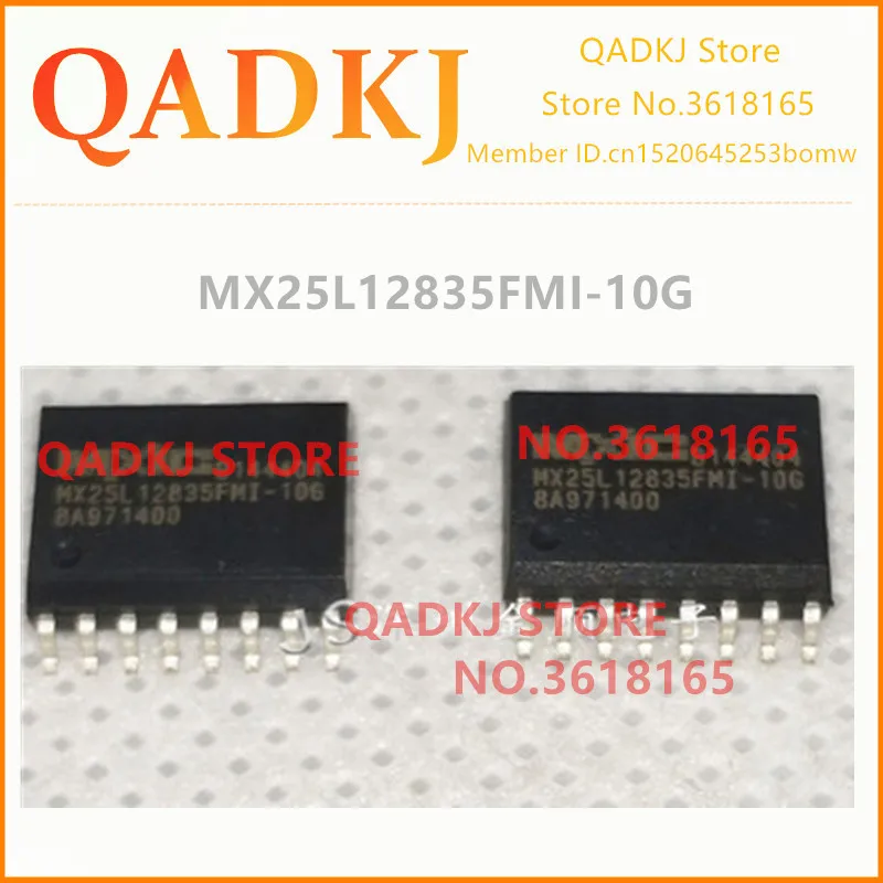 MX25L12835FMI 10G MX25L12835FM1 Новинка и оригинал Бесплатная доставка|Аксессуары для батарей|