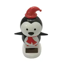 Солнечная приведенная в действие Танцы животных качается анимированные шапка с помпоном Танцующая игрушка автомобиля Декор May7 падение ShippingA17