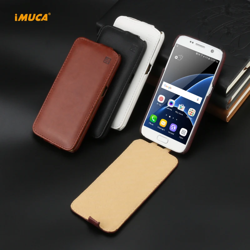 iMUCA Flip leather case for Samsung Galaxy S7 Case back cover for Samsung galaxy s7 g930 g930f ...