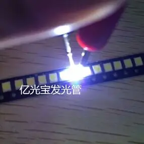 

100 PCS/200 PCS 3528 2835 SMD LED 1W 350MA Cool White 100LM For TV LCD Backlight .