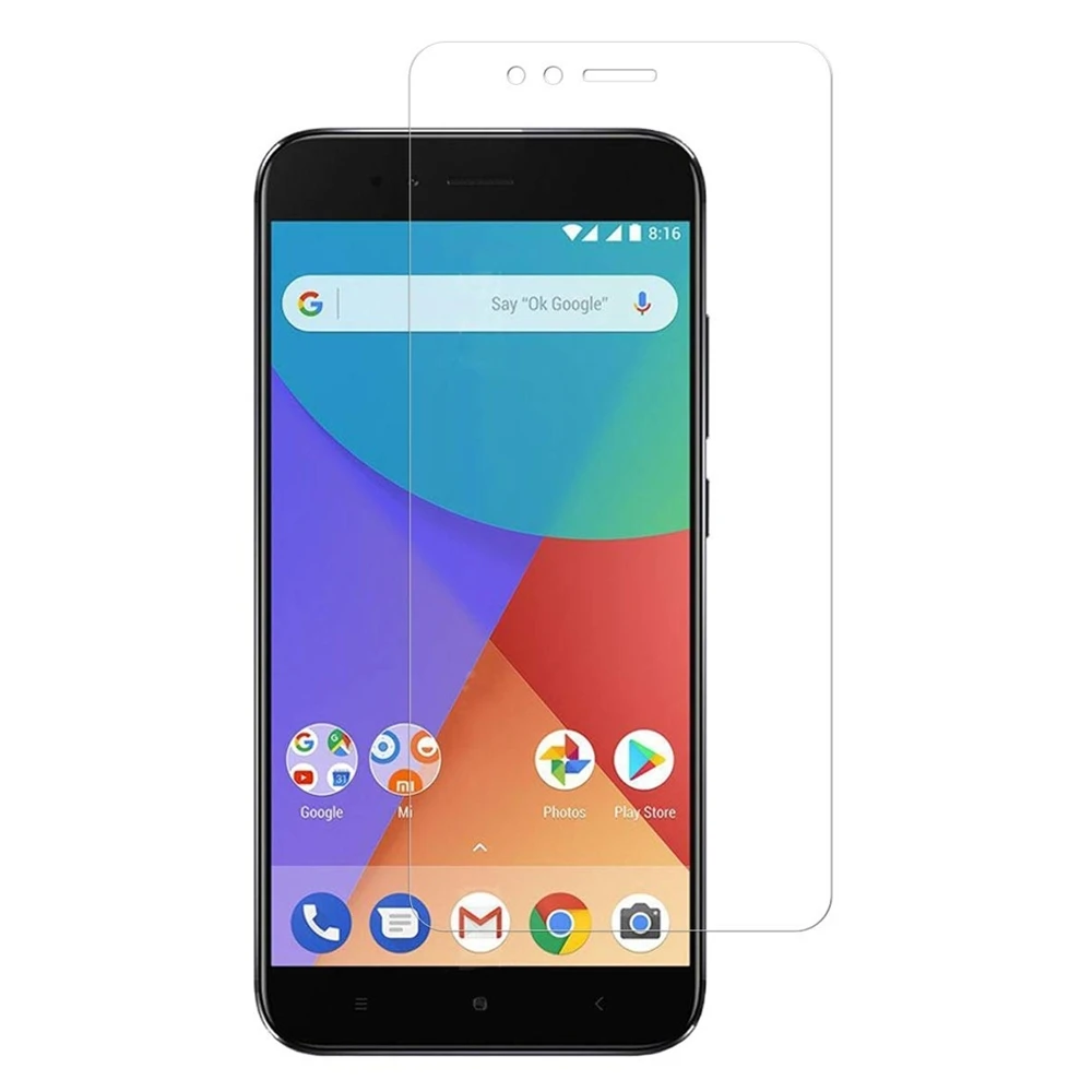 2.5D 9H Protective Glass for Xiaomi Mi A1 Tempered MiA1 on Mi5X 5X Screen Protector Film | Мобильные телефоны и