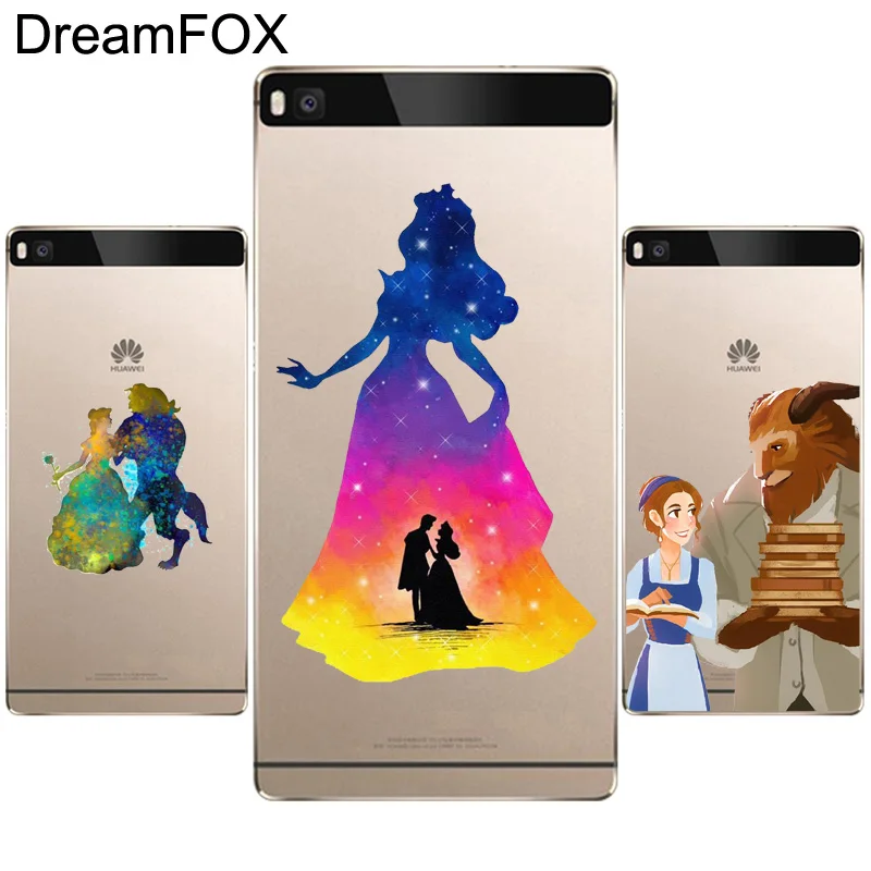 DREAMFOX L009 Мягкий силиконовый чехол из ТПУ для huawei P8 P9 P10 Lite Plus 2017 Honor 8 Pro 9 6X |