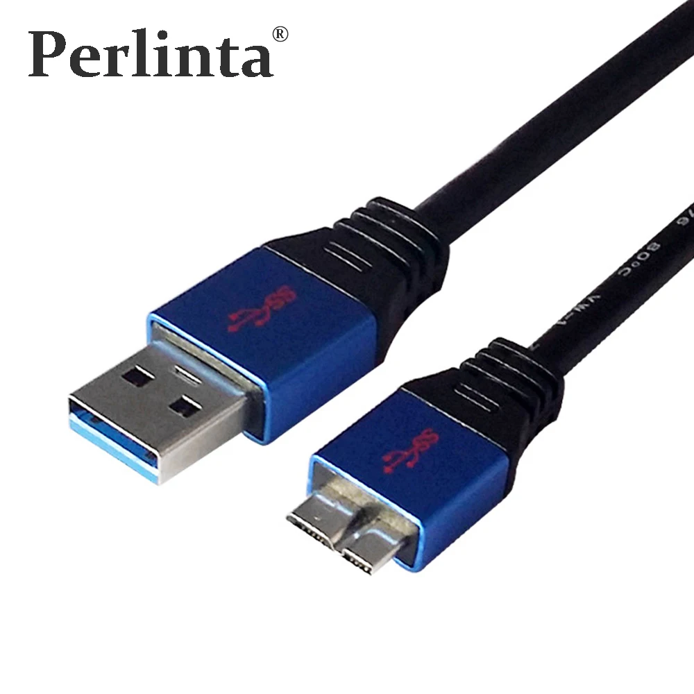 Perlinta Micro USB 3.0 кабель мужчина B для Samsung Note3 S5 и жесткий диск 1.5 м|usb cable|3.0 micro usb cablecable |