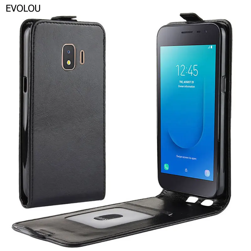 

Vertical Flip Leather Case For Samsung Galaxy J2 Core Case Magnetic Phone Case For Samsung J2 J260 J260F 5.0'' Back Cover Bag