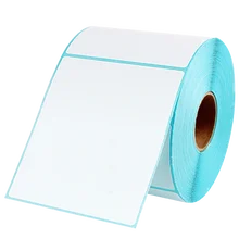 Термобумага для этикеток 100 мм x 150 мм x 500 термобумага для термальной доставки адрес принтер XP-450B GP-1324D