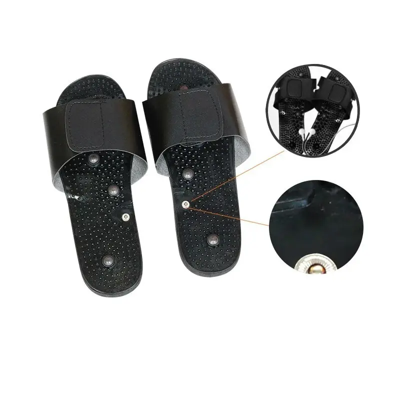 Electrical Stimulator Full Body Relax Massager Electric Pulse Tens Acupuncture Therapy Massager Machine Slipper