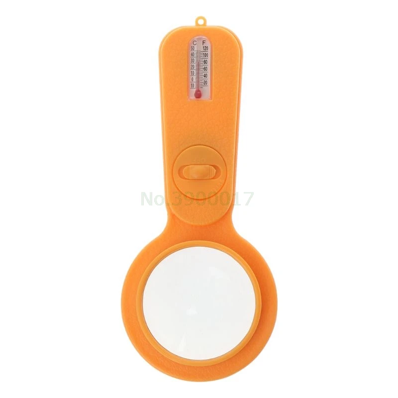 

5 in 1 Multifunctional Magnifier with Thermometer Compass and LED for Money Checking Outdoor Multifunctional Magnifier Loupe