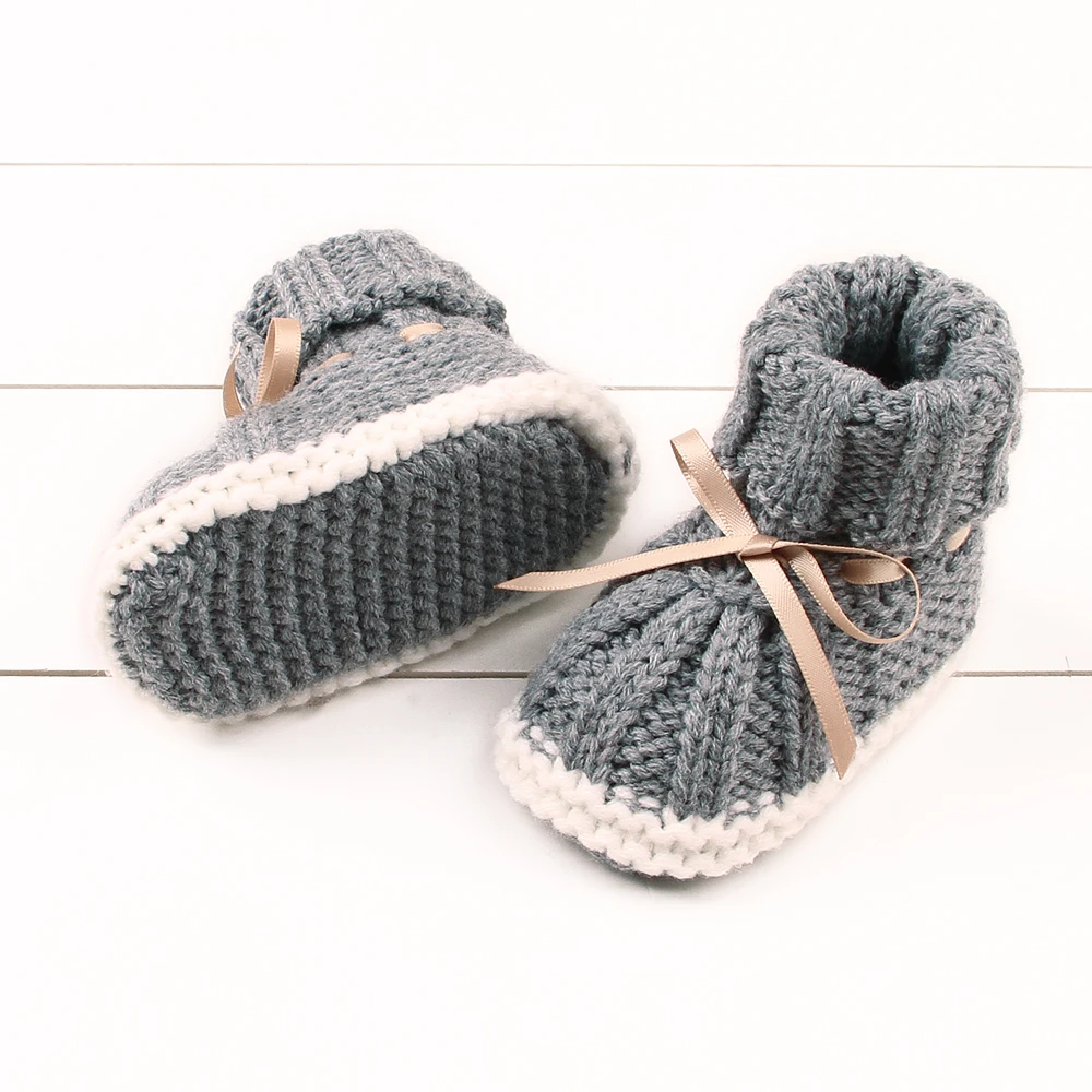 Cute Baby Shoes For Newborns Soft Soled First Walkers Winter Warm Infant Toddler Walking Shoes Fall Boy Girls Prewalker Footwear
