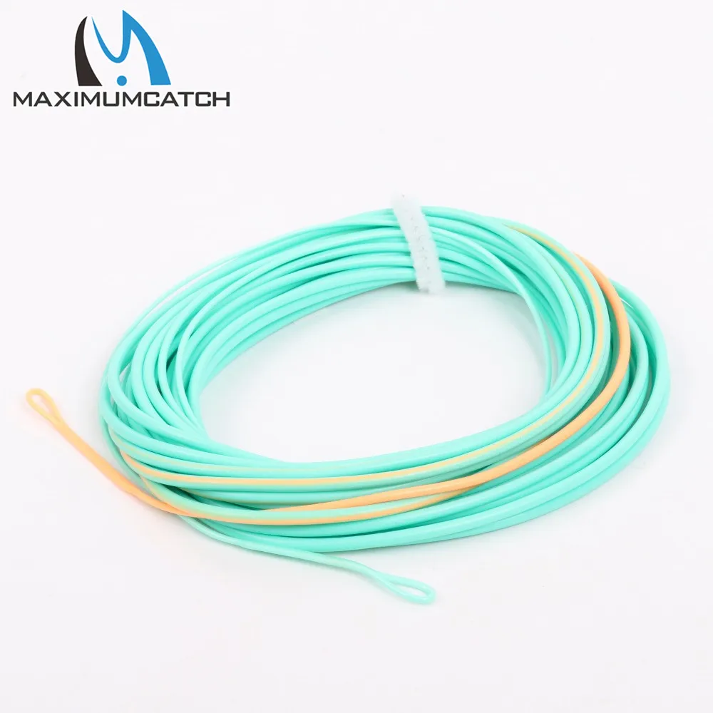 Fly Line Taper Anadro Weight Forward Fly Line WF9F - Tropical Taper For Big Flies With Welded Loops & High Visibility Distance Casting Fly Line - View #10