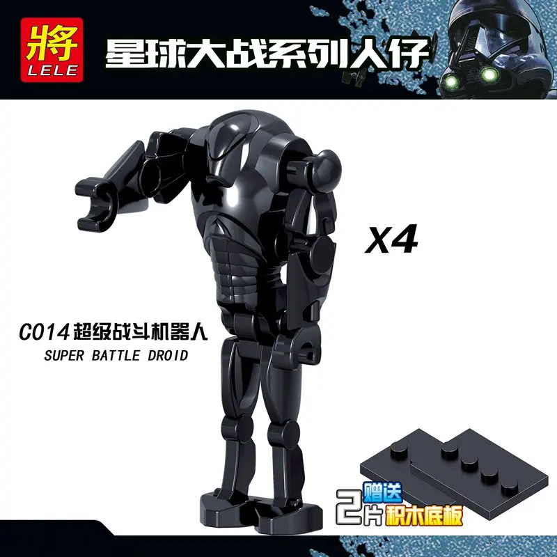 

Single Sale Legoing Star Wars Super Combat Robot Compatible Starwars Legoings Bricks Movies Digital Building Blocks Figures Toys