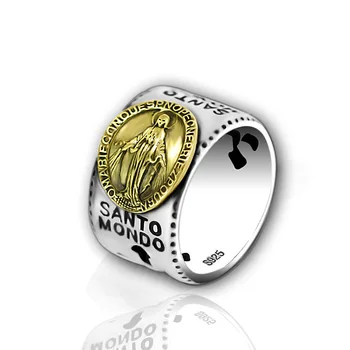 

S925 sterling silver jewelry Seiko fashion Mary Ring
