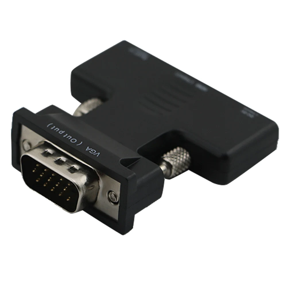 Адаптер преобразователь Besegad HDMI мама VGA папа адаптер HD 1080P входной сигнал выход